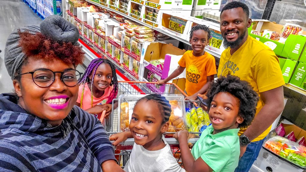 Mom Trotter Family Grocery Store Trip