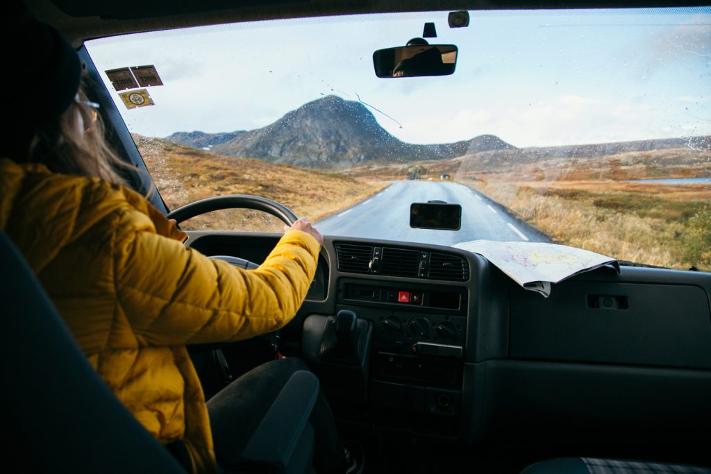 Behind the Wheel of an RV