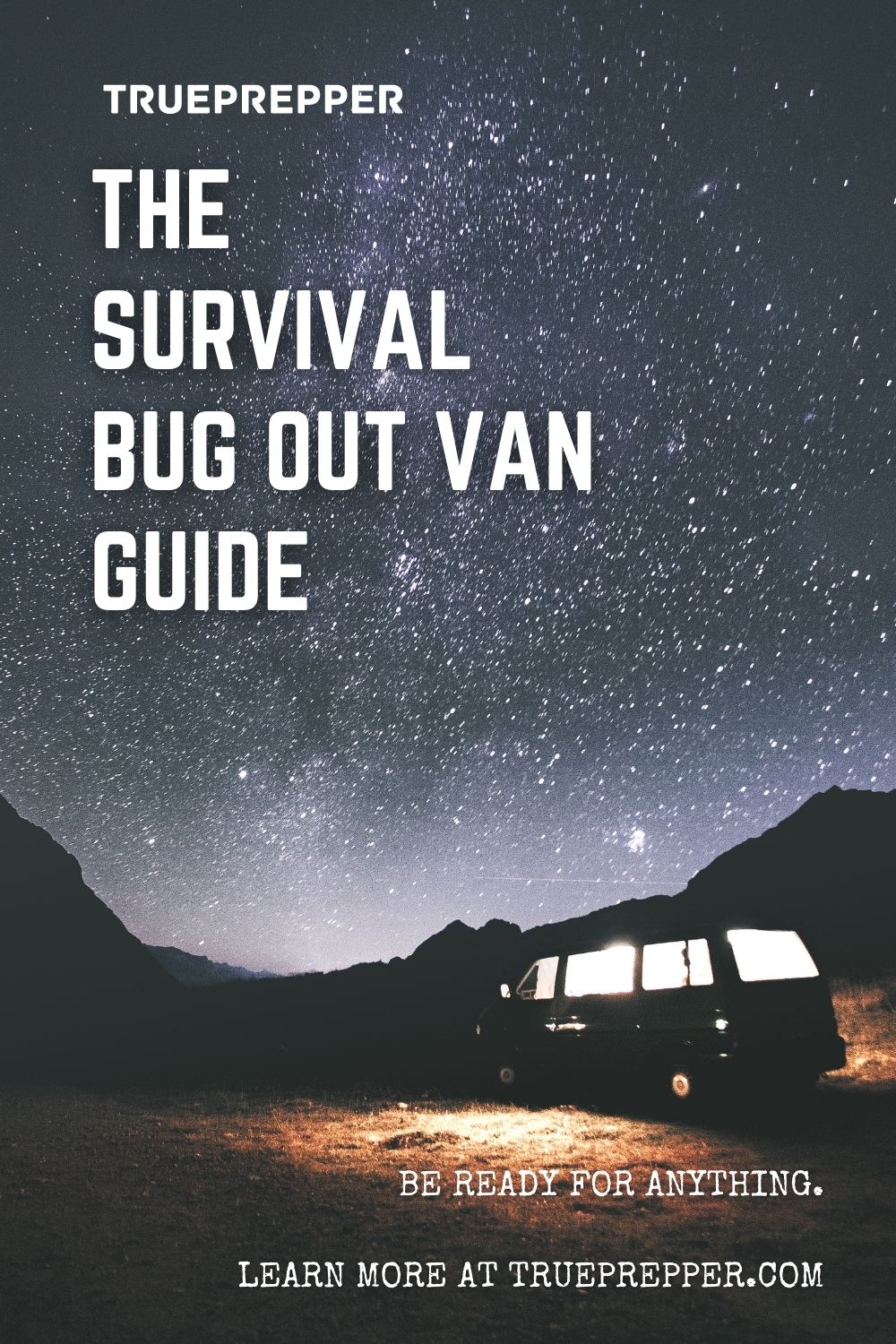Survival Bug Out Van Guide