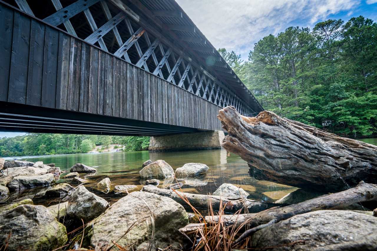 Covered bridge, Stone Mountain Georgia