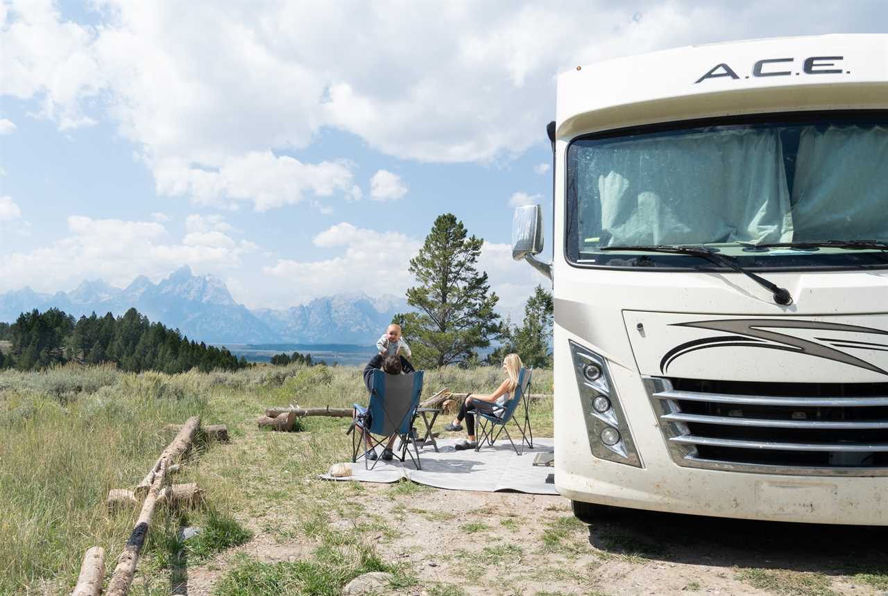 Follow Your Detour boondocking in Grand Teton National Park