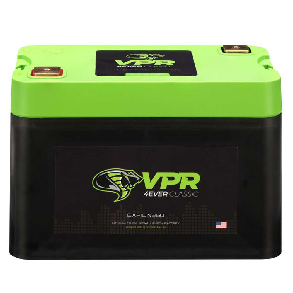 Expion360 VPR 4EVER Classic Group 27 100Ah Lithium Battery