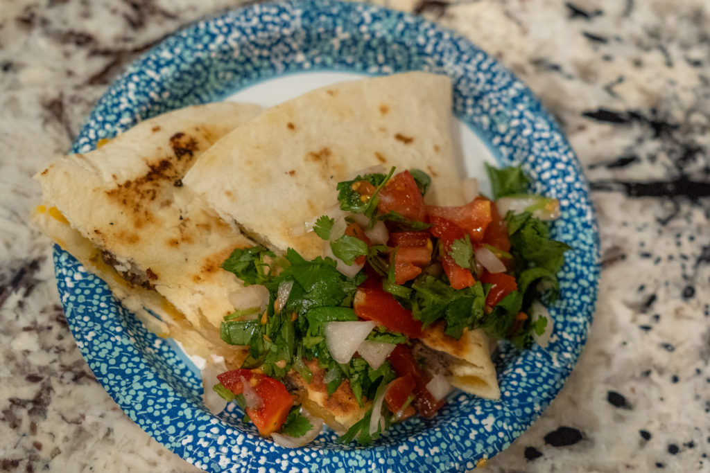 Korean BBQ Quesadilla