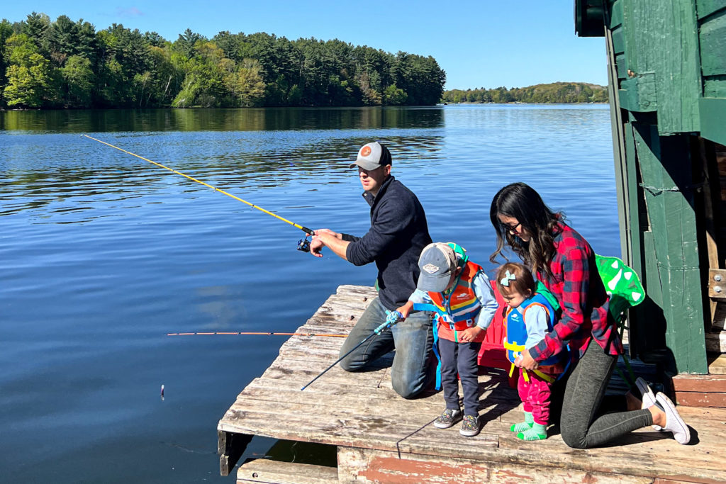 Jenny Anderson and Family Fishing