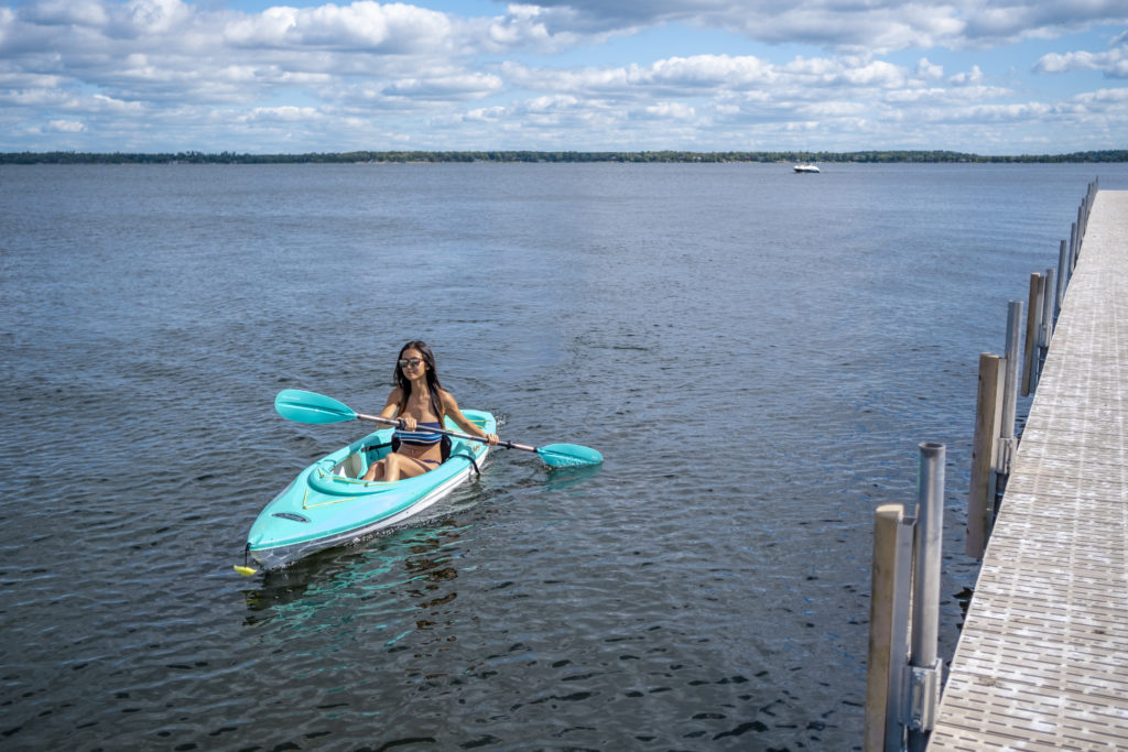 Jenny Anderson Kayaking