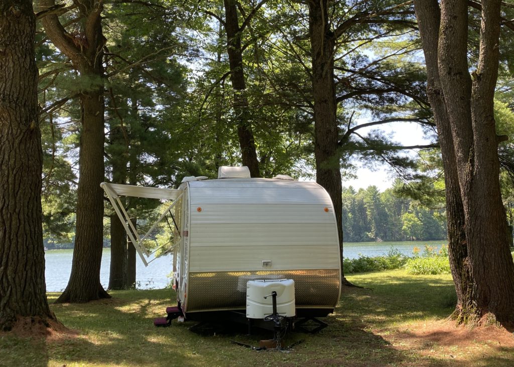 RV at Lake Camp