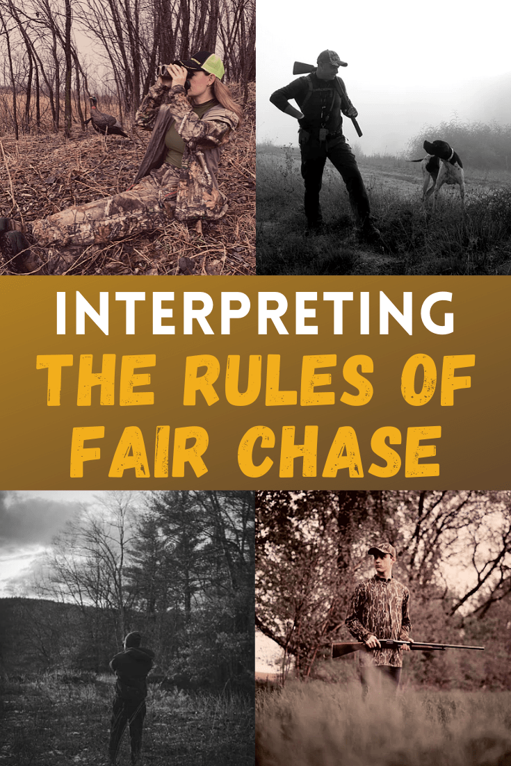 the rules of fair chase address