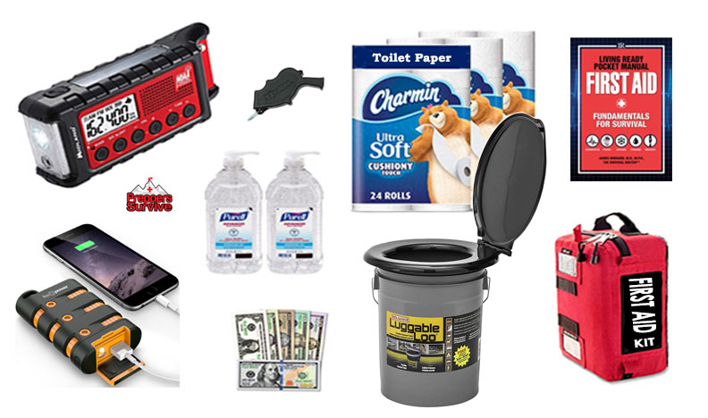 Hurricane Checklist - emergency prep list - SHTF disaster supplies