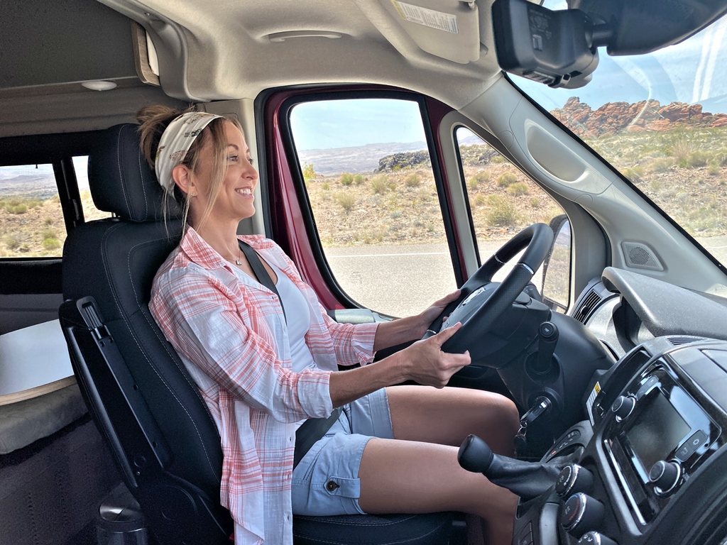 Stef from The Fit RV Driving