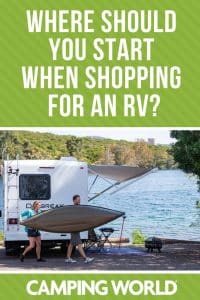 Where should you start when shopping for an RV?