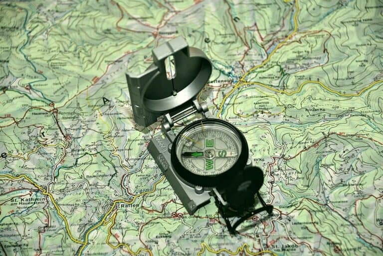 map and compass