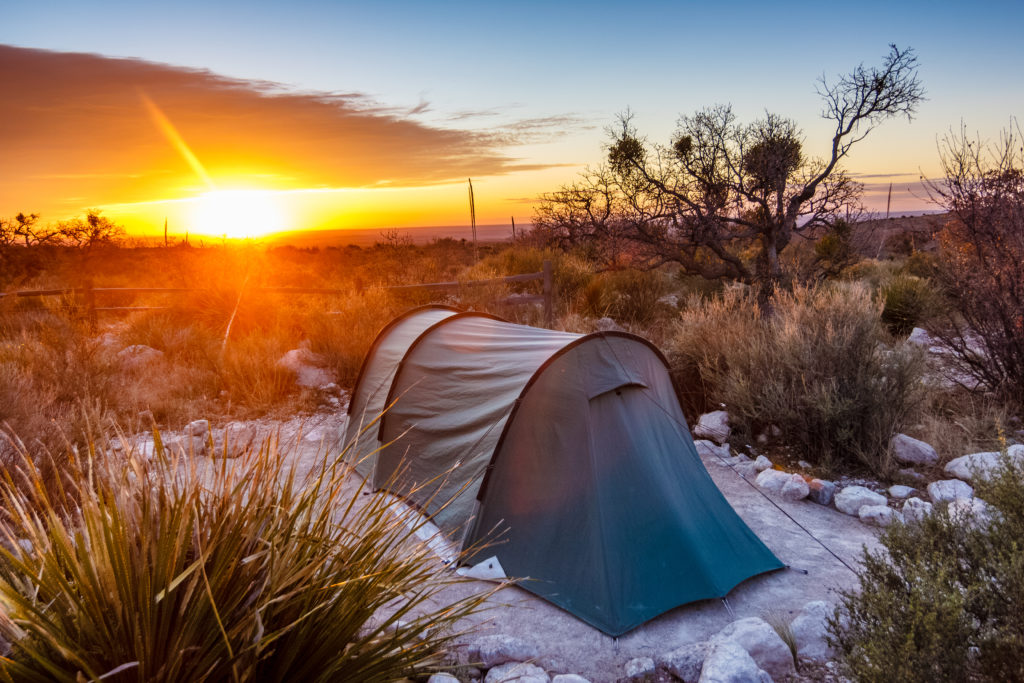Guadalupe Mountains National Park Tent Camping