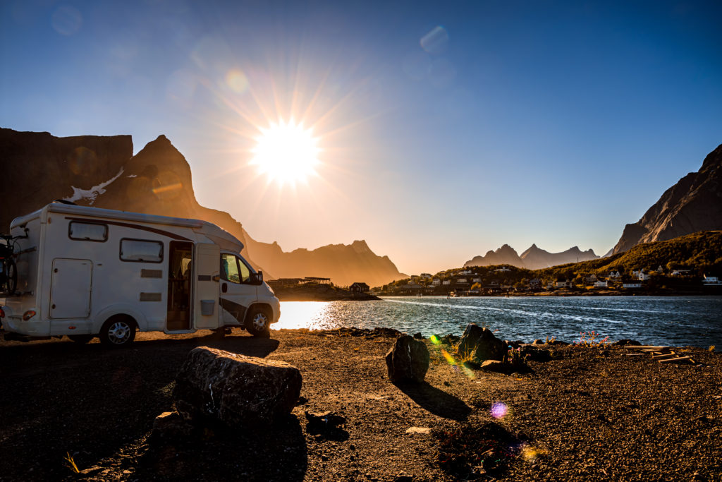 Off-Road RV Waterfront View