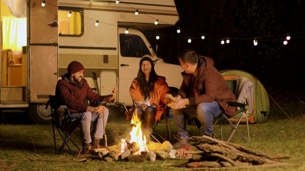 RV Campfire String Lights