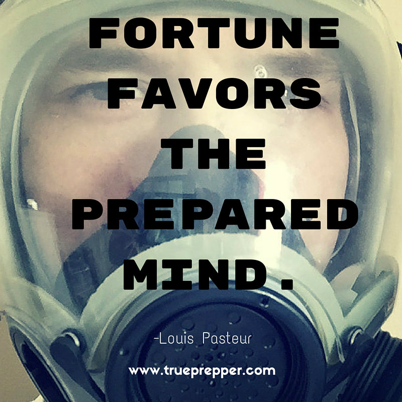 Fortune favors the prepared mind. - Louis Pasteur