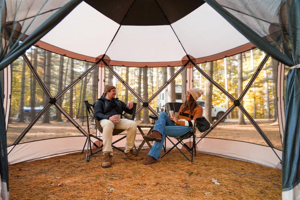 Interior of Gazelle Gazebo