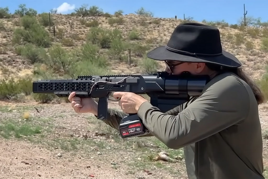 Video: Forgotten Weapons Tests ArcFlash Labs EMG-02 Coilgun