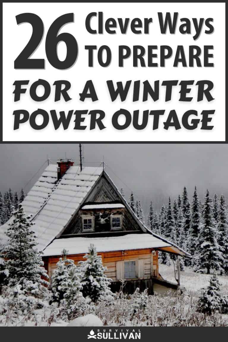 winter power outage pinterest