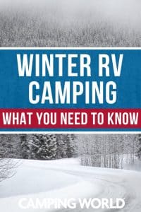 Winter RV camping - what you need to know