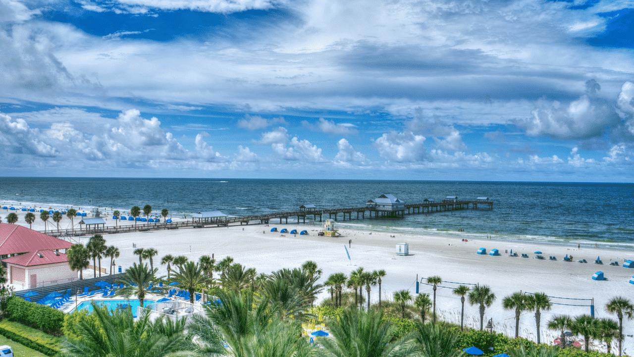 Visit one of the best beaches in Tampa Bay: Clearwater Beach