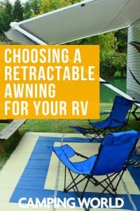 What to think about when choosing a retractable awning for your RV