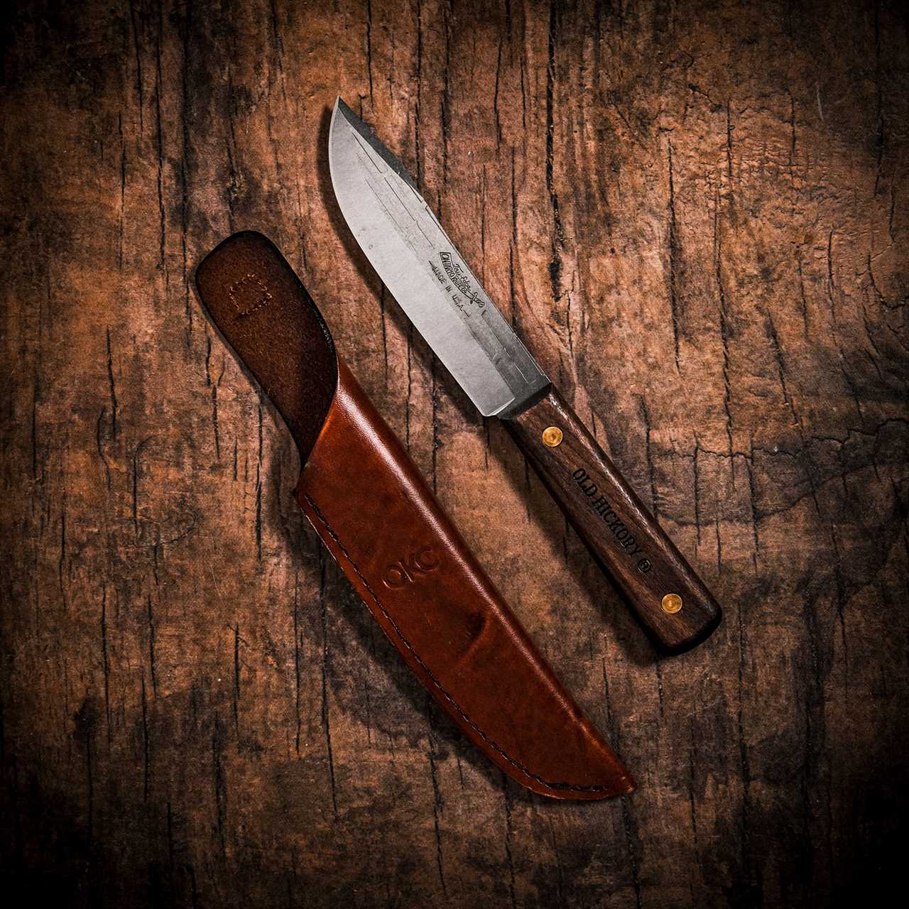 MAKE A SHEATH FOR THE OLD HICKORY BUTCHER KNIFE