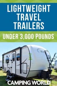 Great Lightweight Travel Trailers Under 3,000 Pounds