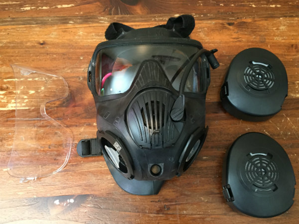 M50 Gas Mask with filters and outsert