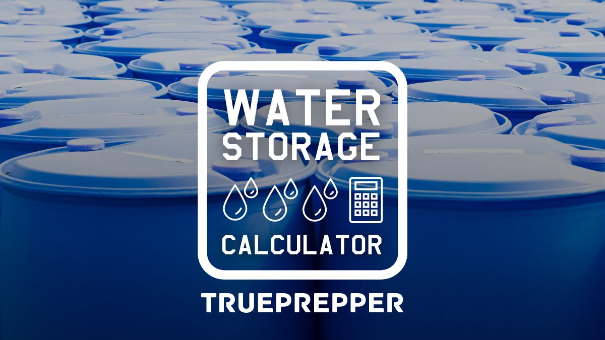 Water Storage Calculator