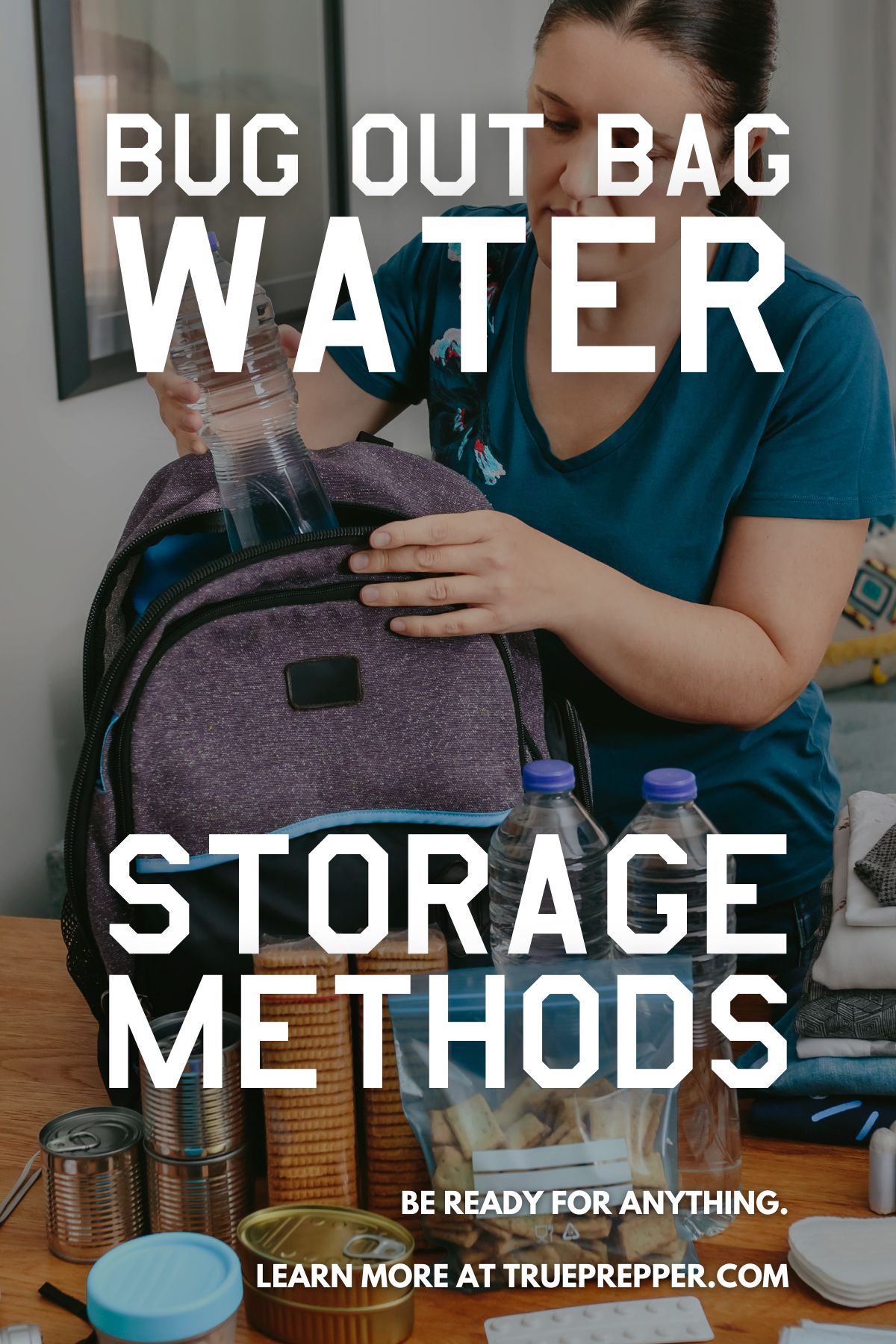 Bug Out Bag Water Storage Methods