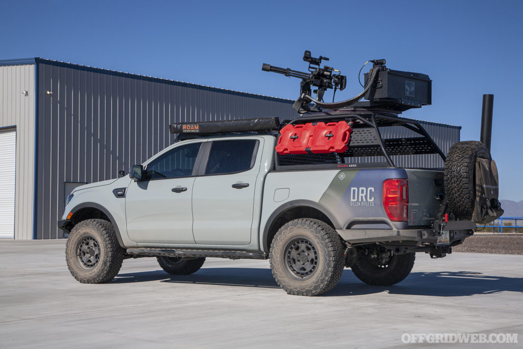 Technical K.O. – Dillon Aero’s Minigun-Equipped Ford Ranger