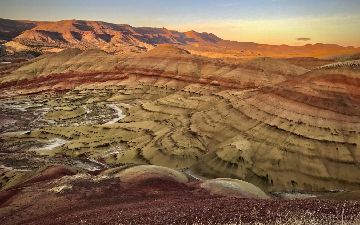 Painted Hills and John Day Fossil Beds in Oregon