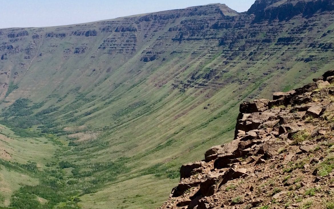 Kiger Gorge Overlook at Steens in Oregon