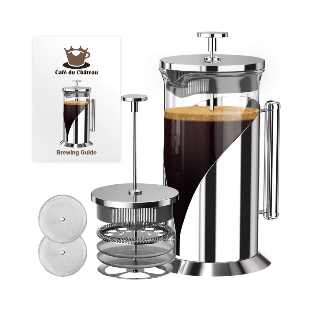 Cafe du Chateau French Press Coffee Maker
