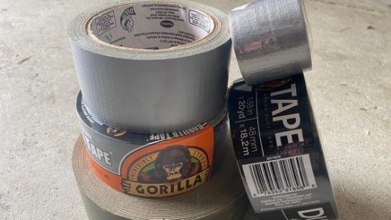Duct tapes for review and testing.