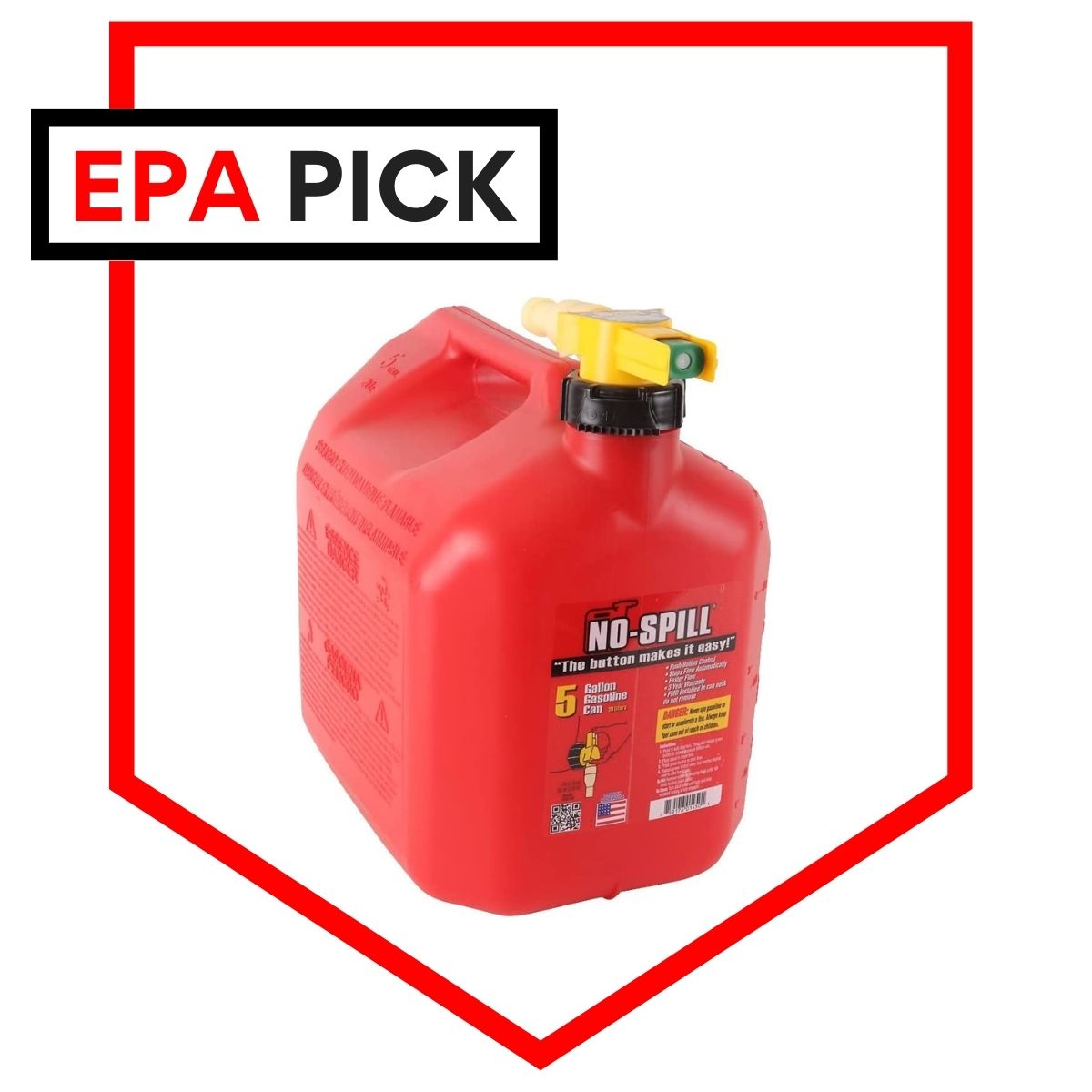 No-Spill 1450 Poly Gas Can
