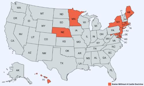 Worst States To Live In If You Have To Defend Your Property