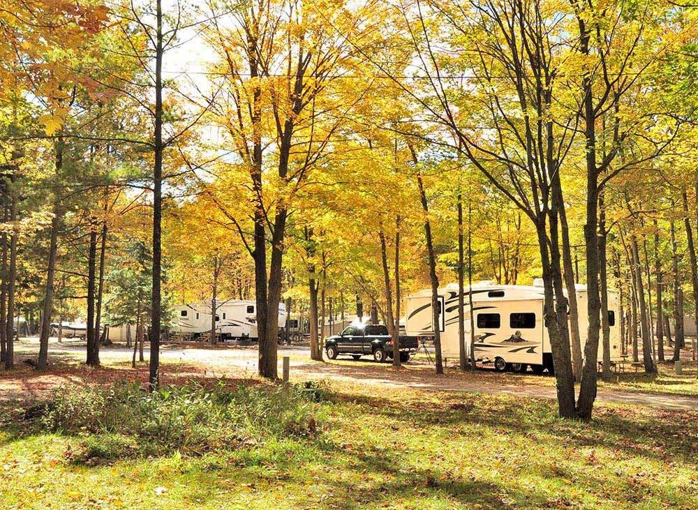 fall camping