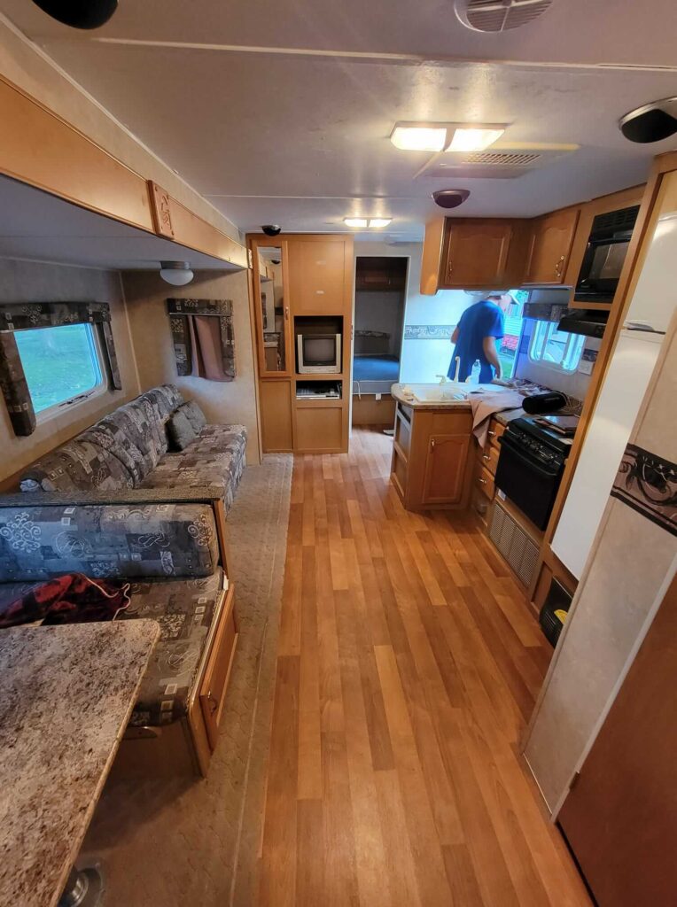 dustin-r-before-how-to-renovate-an-rv-07-2023 Photo by Dustin Robinson via Facebook