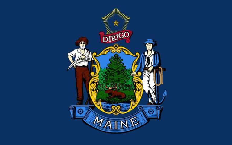 flag of maine