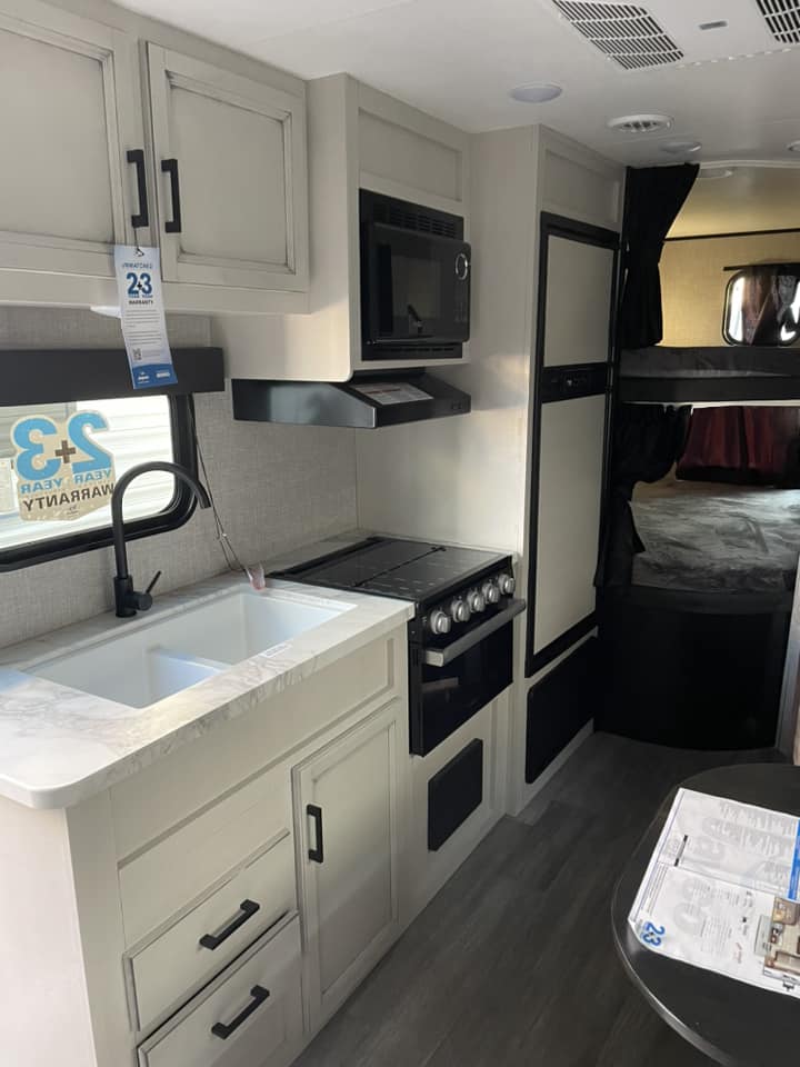 Modern Farmhouse RV Interior