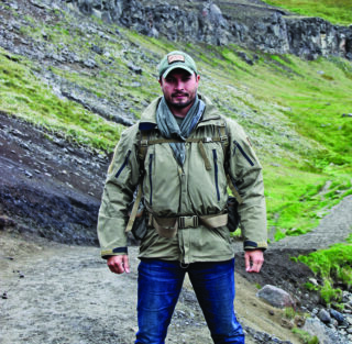 Photo of survival expert Kevin Estela.