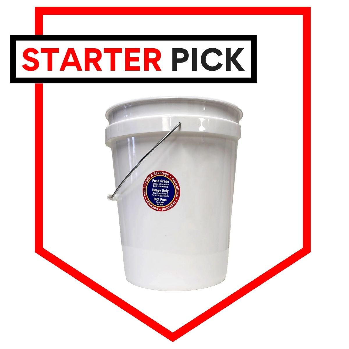 5-Gallon Bucket as our budget pick in our utility bucket review.