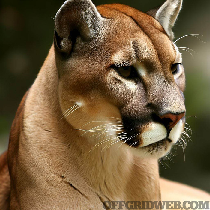 Photo of a mountain lion.