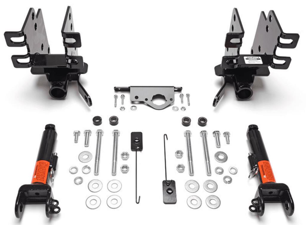 Baseplate kit for dinghy towing