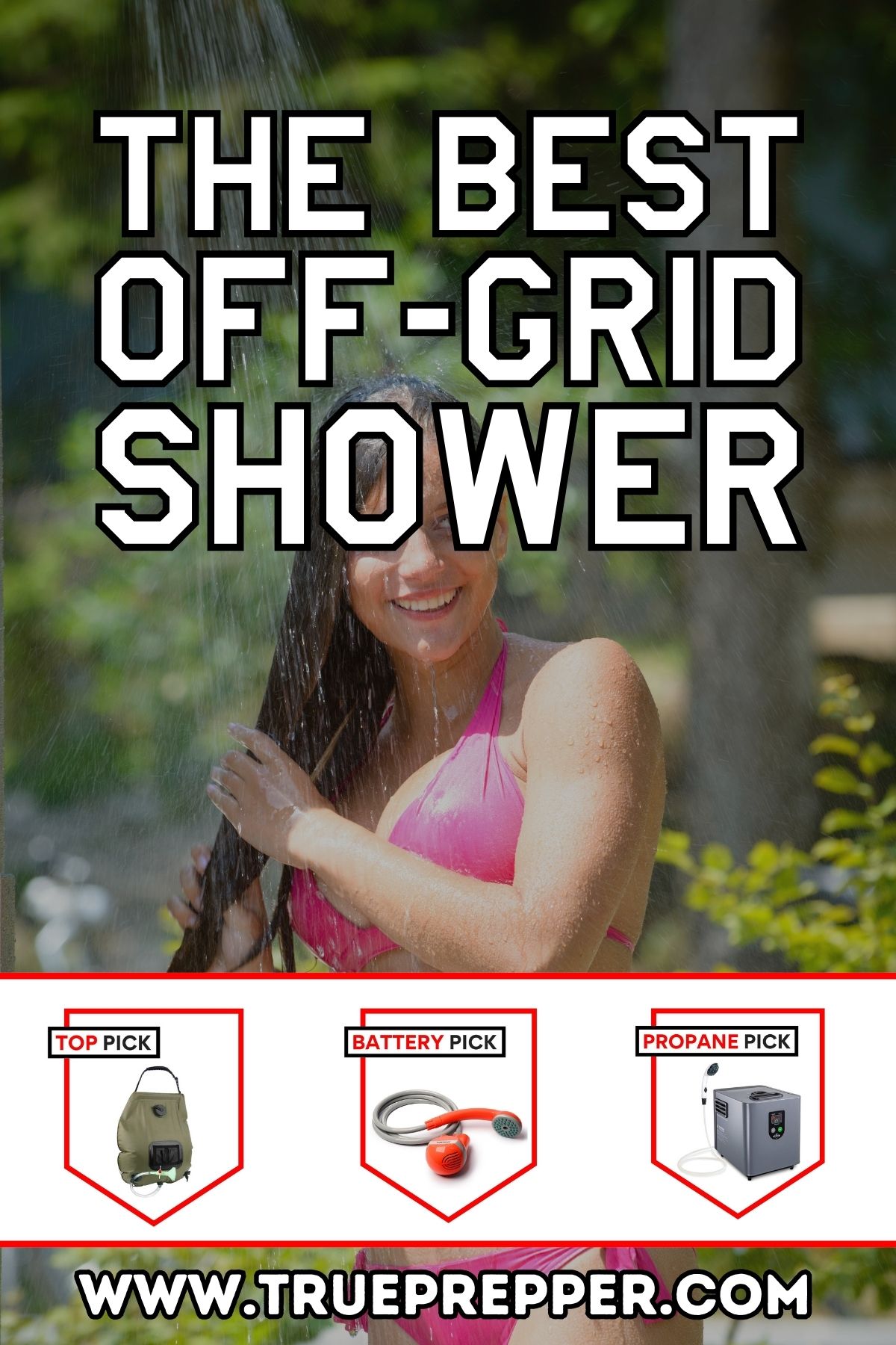 The Best Off-Grid Shower