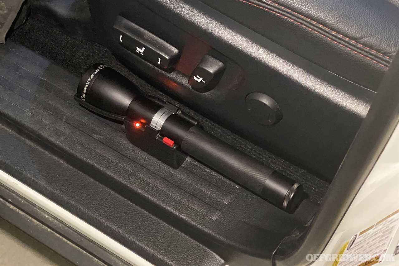 How to Install a Hardwired Maglite ML150LR Flashlight in Your Truck