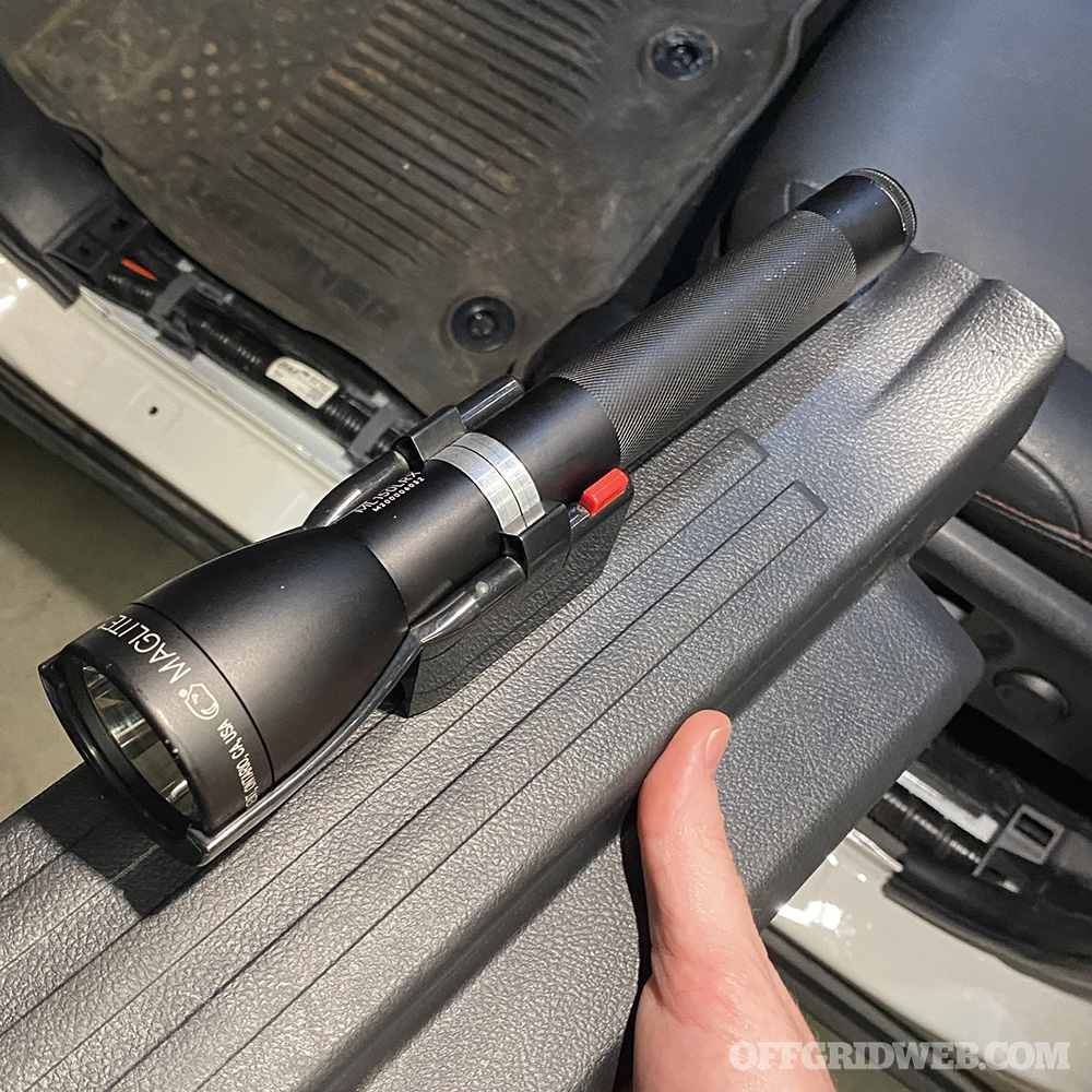How to Install a Hardwired Maglite ML150LR Flashlight in Your Truck