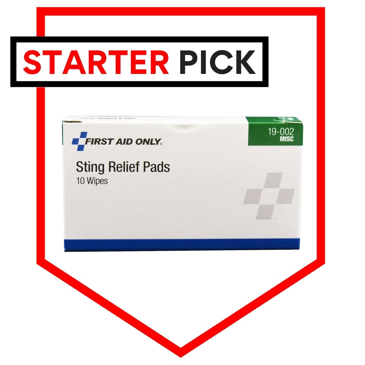 Pac-Kit Sting Relief Pads