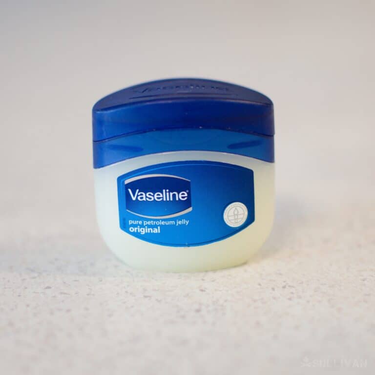 small plastic jar of Vaseline